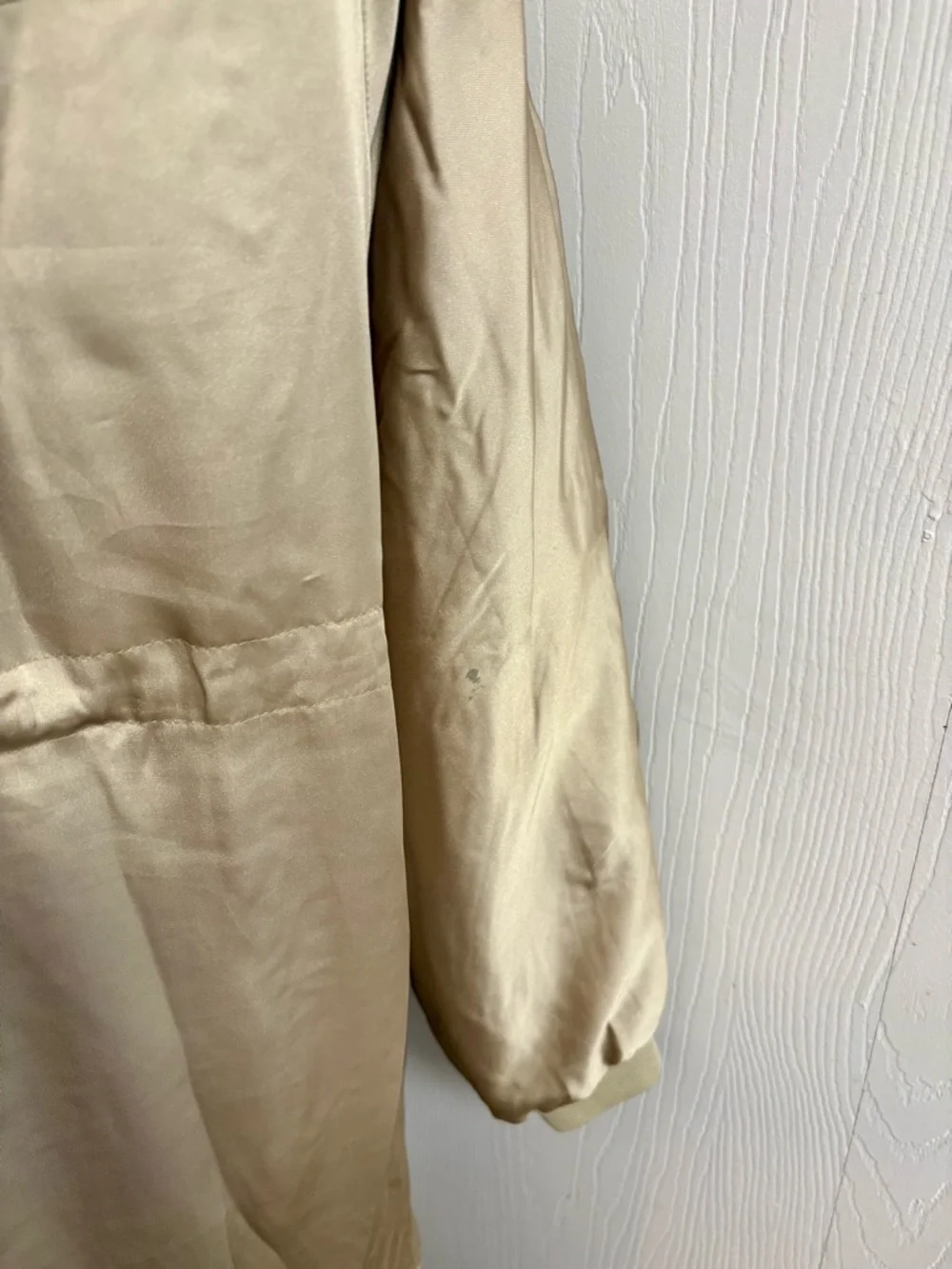 Urban Outfitters Mirabelle Satin Parka